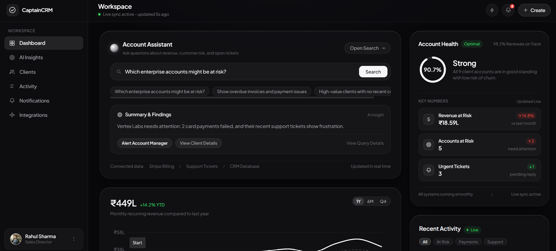 CaptainCRM preview